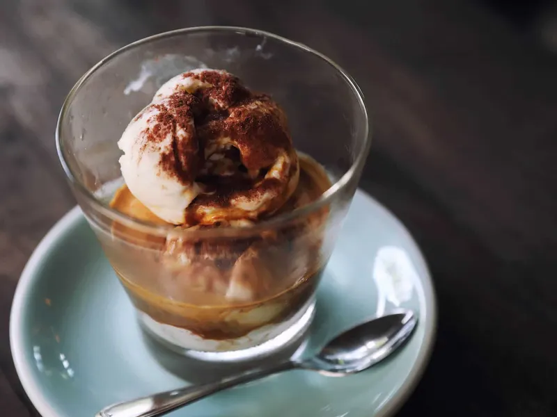 Affogato-resepti