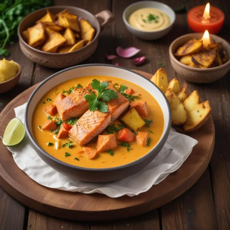 Aromainen lohikorma kookoskermalla