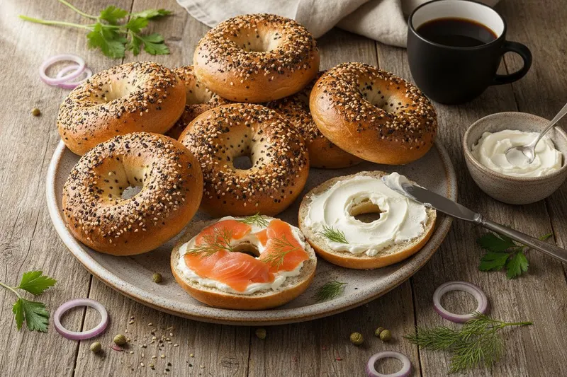 New Yorkin bagel