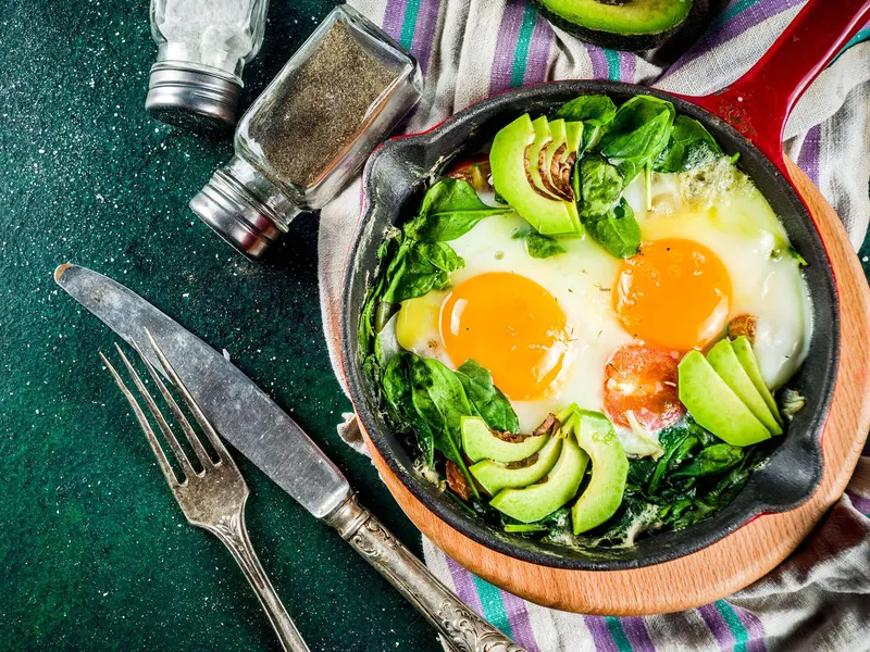 Avokado-shakshuka