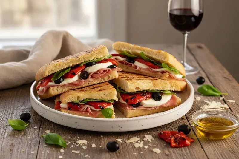 Italialainen täytetty leipä