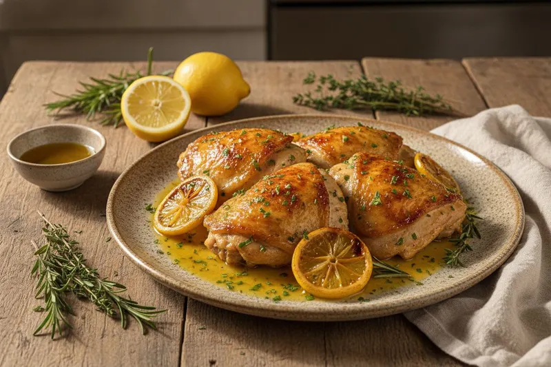 Italialainen sitruunakana – Pollo al Limone