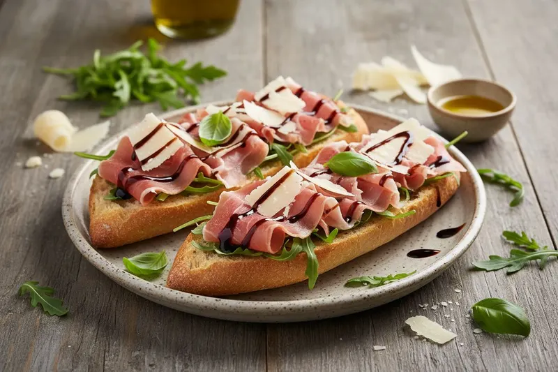 Italialaiset patongit parmankinkulla