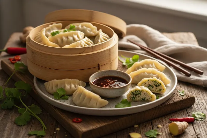 Momo – Nepalilaiset taikinanyytit tofutäytteellä