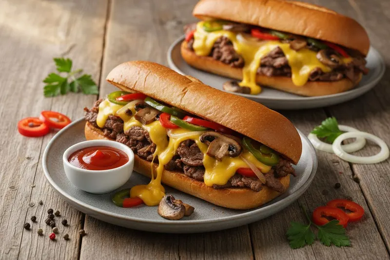 Philadelphia Cheese Steak –leipä