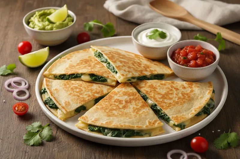 Pinaattiquesadillat
