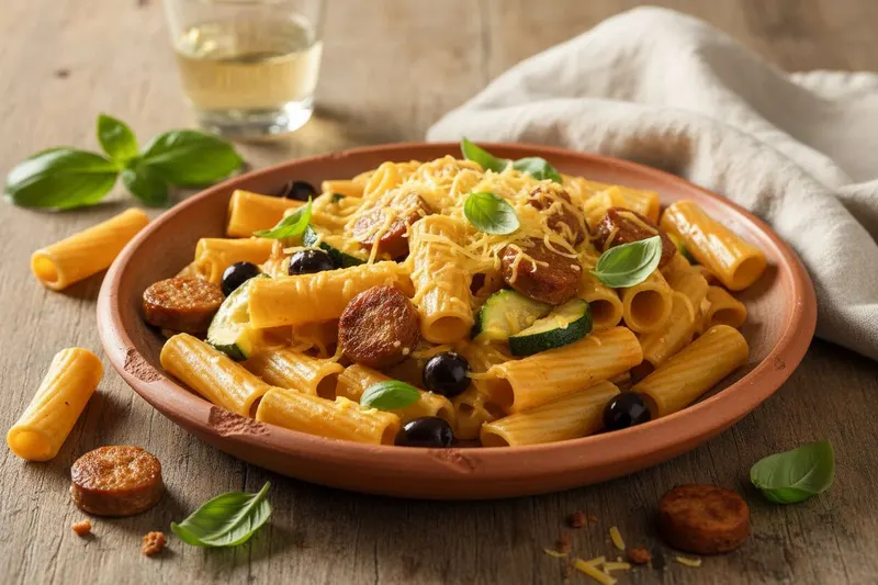 Rigatoni alla salsiccia
