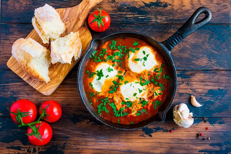 Shakshouka-resepti