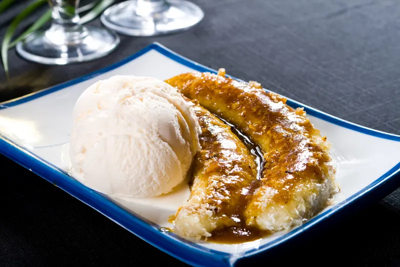 Friteeratut banaanit