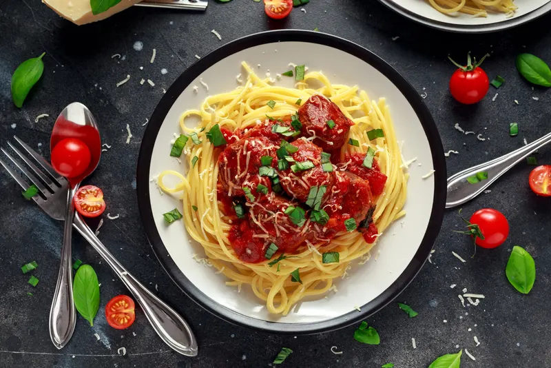 Lihapulla-pasta