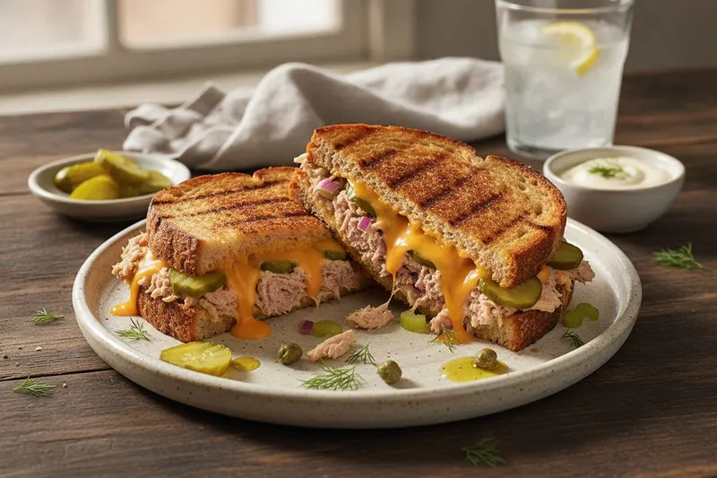 Tonnikalasandwich grillattuna