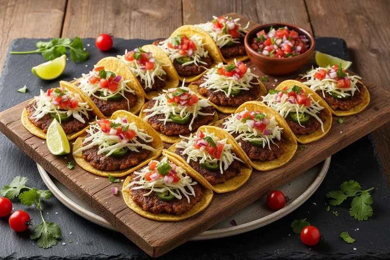 Tulinen smash-taco